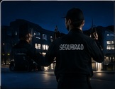Guardia de seguridad en operaci&oacute;n nocturna